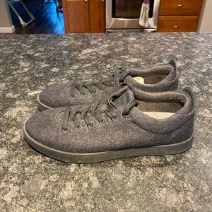 Allbirds Womens WP Wool Pipers Shoes Sneakers Black Lace Up Low Top Size 11